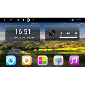 Штатная магнитола Zenith для Skoda Yeti - Шкода Йети под климат контроль, Android 10, 2/16GB