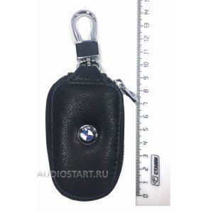 Ключница кожаная с логотипом BMW - БМВ