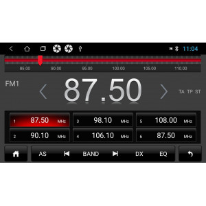Штатная магнитола Zenith для Ford Focus 2 - Форд Фокус 2 под кондиционер Android 9.1, 2/16GB